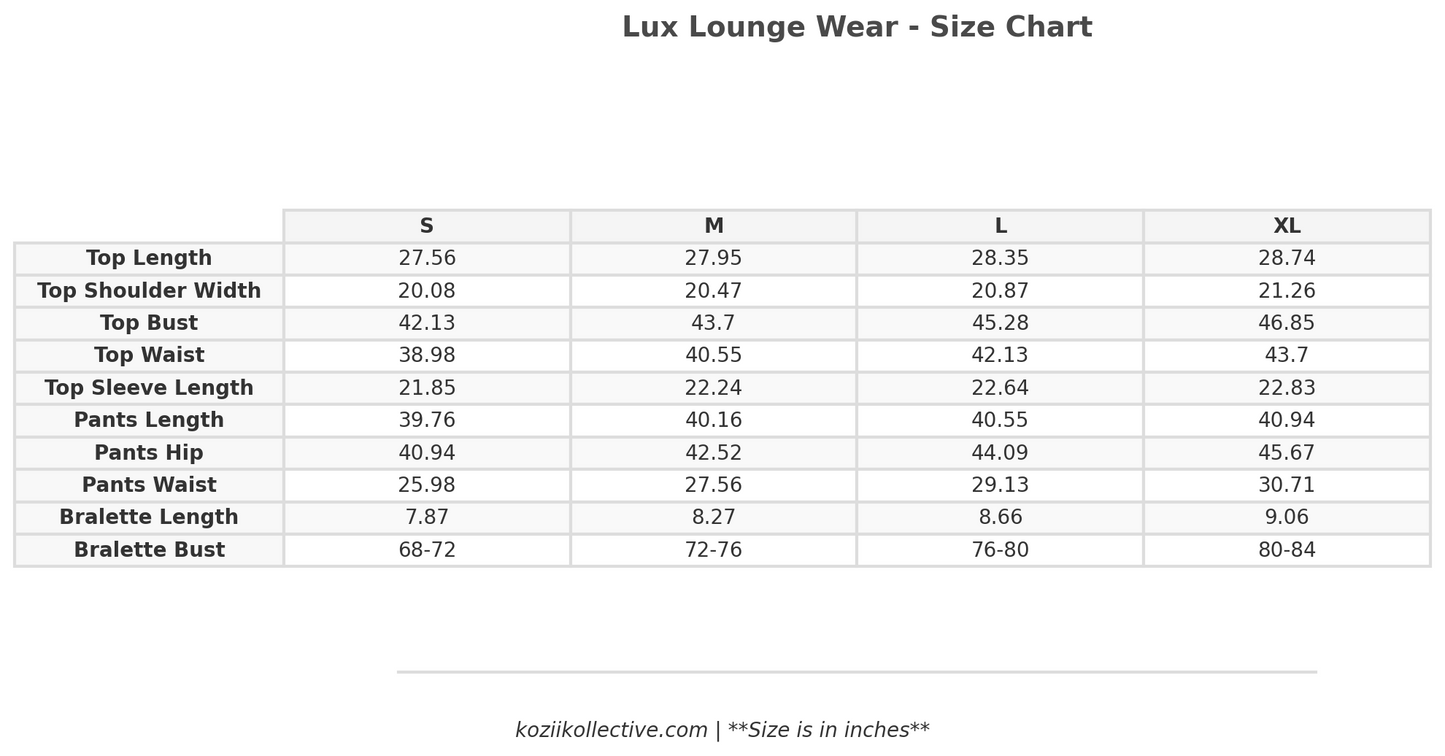 Luxe Loungewear Set