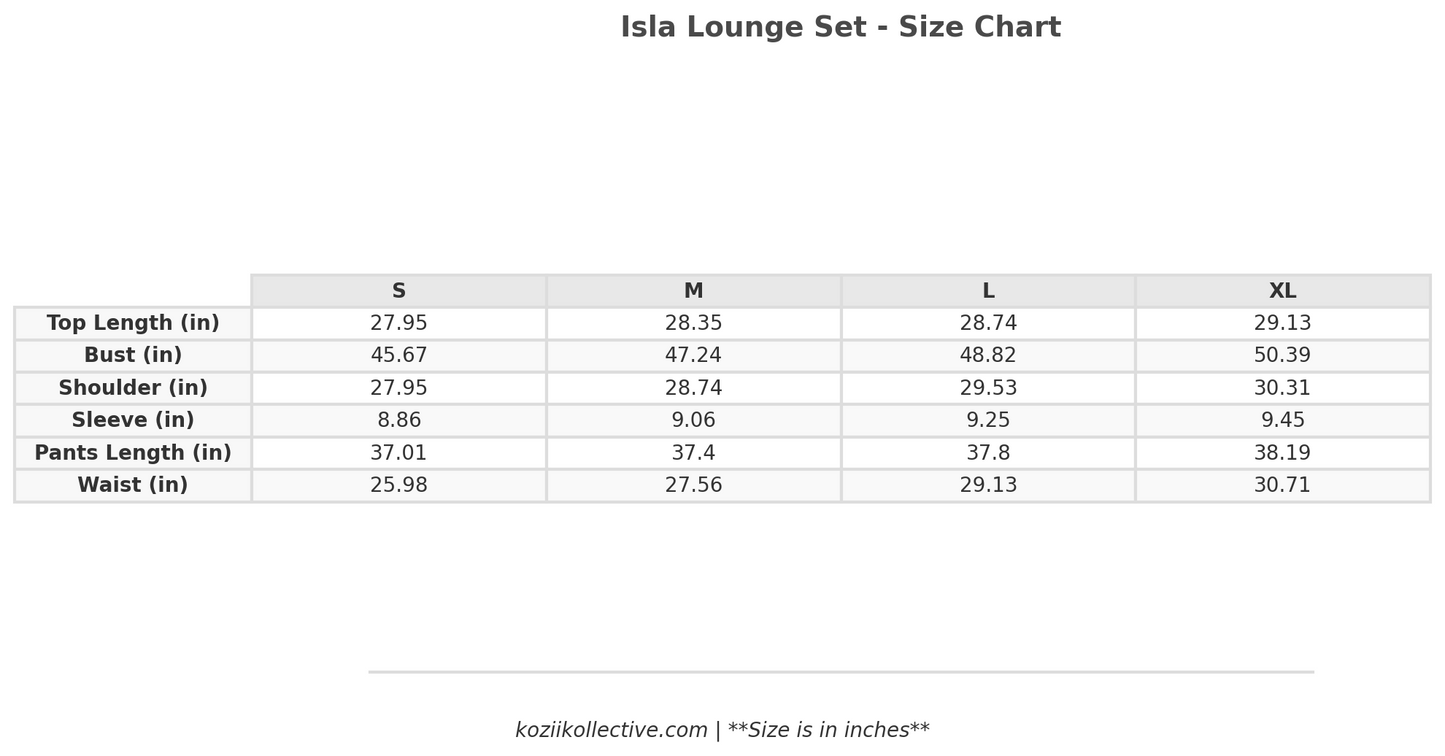 Isla Lounge Set