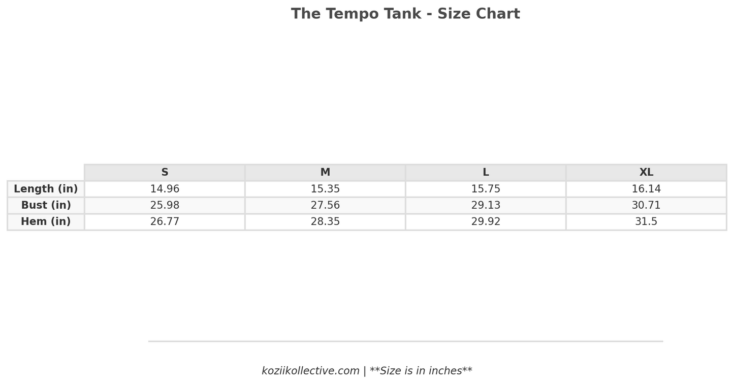 The Tempo Tank