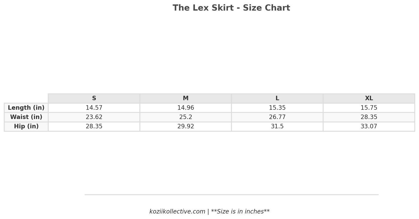 The Lex Skirt